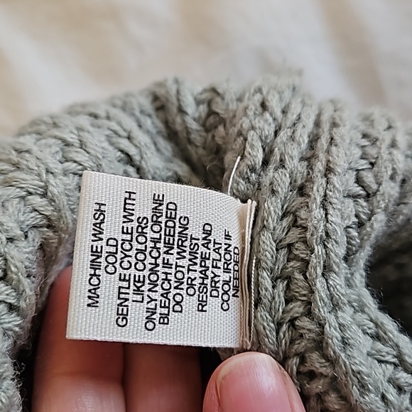 moon & madison Sage Green Cowl Neck Sweater - Picture 6 of 8